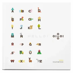 OIOIOOI Blocs alphabet en bois Multicolore