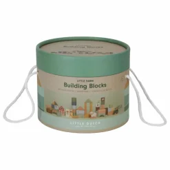 Little Dutch Blocs de construction en bois FSC - Little Farm Multicolore