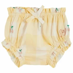 Emile et Ida Bloomer Vichy Cerises | Jaune pâle Outlet