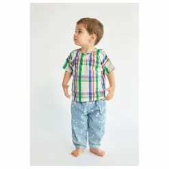 Outlet Bobo Choses Blouse à Carreaux Bébé | Ecru