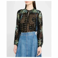 Femme Ulla Johnson Blouse Aster Soie |