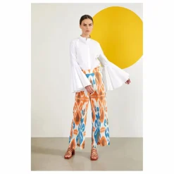 Maria de la Orden Blouse Bellflower | Blanc Online