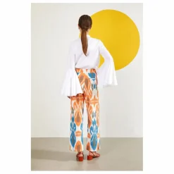 Maria de la Orden Blouse Bellflower | Blanc Online