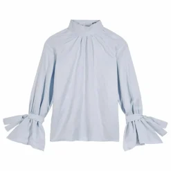 Maria de la Orden Blouse Bosco Fibres Recyclées | Bleu ciel Best