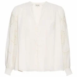 Femme Alma Deia Blouse Brodée en Coton Bio |