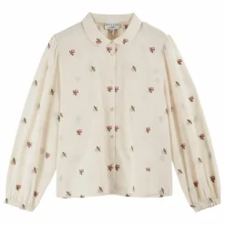 Femme Emile et Ida Blouses, Chemises|Blouse Calypso Brodée Ao Roses |