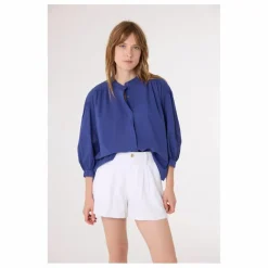 Sacrécoeur Blouse Carla | Bleu marine Online