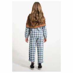 Piupiuchick Blouse Carreaux Coton Bio | Bleu Best