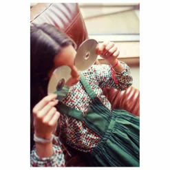 Piupiuchick Blouse Carreaux Fleurs | Vert Hot