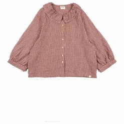 Femme Matona Blouse Carreaux Lin |