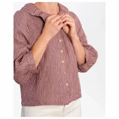 Femme Matona Blouse Carreaux Lin |