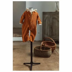 Sale Poudre Organic Blouse Charme à Volants | Rose pâle