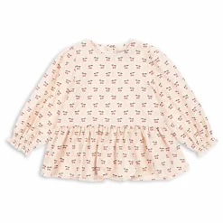 Enfant Konges Sløjd Blouses, T-Shirts|Blouses, T-Shirts|Blouse Cianna Cerises Coton Bio |