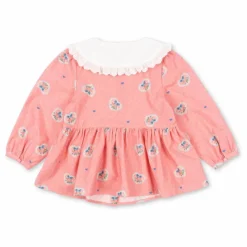 Enfant Konges Sløjd Blouses, T-Shirts|Blouses, T-Shirts|Blouse Col Cœurs Coton Bio |