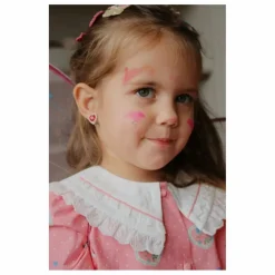 Enfant Konges Sløjd Blouses, T-Shirts|Blouses, T-Shirts|Blouse Col Cœurs Coton Bio |