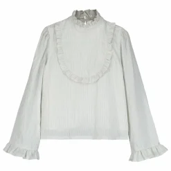 Enfant Tangerine Blouse Col Volants |