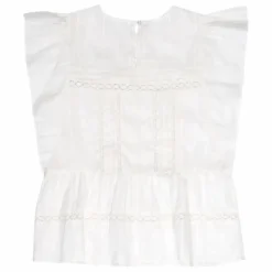 the new society Blouse Corfu - Collection Femme | Blanc Online