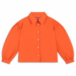 Clearance Repose AMS Blouse Coton Bio | Orange