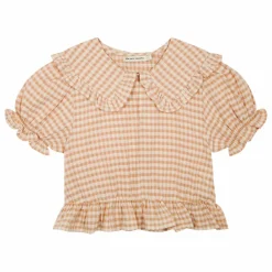 Best the new society Blouse Coton Bio Petra | Rose pâle