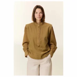 Femme Leon & Harper Blouses, Chemises|Blouse Cristo Rayée Coton Bio |