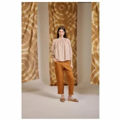 Femme Blue Anemone Blouse Cyclamen Rayée |