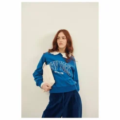 New Emile et Ida Blouse Cyrielle Rayée | Ecru