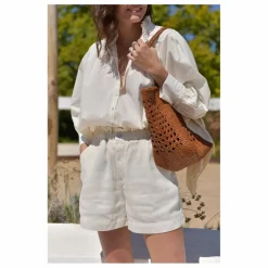 Femme Marlot Paris Blouse Dahlia Seersucker - Collection Femme |