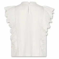 AO76 Blouse Dania Dobby | Blanc Discount