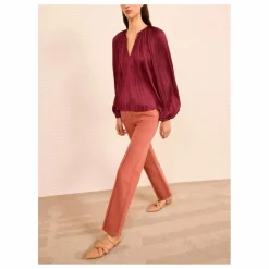 Ulla Johnson Blouse Electra | Bordeaux Best