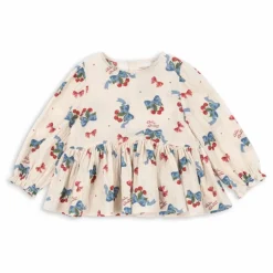 Enfant Konges Sløjd Blouse Elin Noeuds Coton Bio |