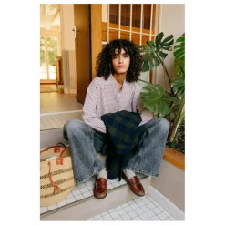 New Sacrécoeur Blouse Emma Newport Carreaux | Rouge