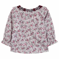 Clearance Tartine et Chocolat Blouse Fleurie | Nacre