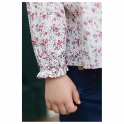 Clearance Tartine et Chocolat Blouse Fleurie | Nacre