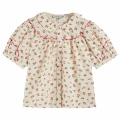 Emile et Ida Blouse Floresco | Beige Discount