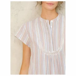 M.A.B.E. Blouse Freya | Bleu Discount