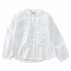 Longlivethequeen Blouse Froncée | Blanc Best