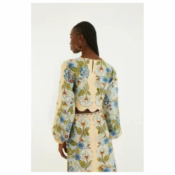 New Farm Rio Blouse Garden Lin | Sable