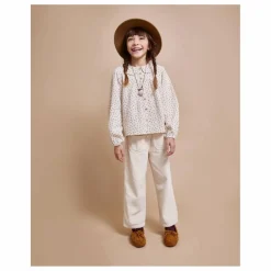 Búho Blouse Gaze de Coton Bio | Ivoire