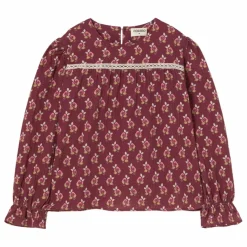 Hot Cozmo Blouse Ginebra | Bordeaux