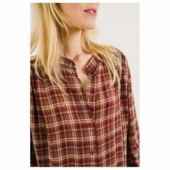 Sacrécoeur Blouse Gladis Utah Carreaux | Rouille Discount