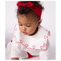 Petit Bateau Blouse Grand Col Popeline Coton Bio | Blanc