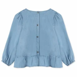 Fliink Blouse Helene Tencel | Bleu Clair New