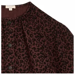 Marlot Paris Blouse Irène Léopard | Marron
