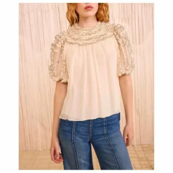 Femme Ulla Johnson Blouses, Chemises|Blouse Isolda Soie |