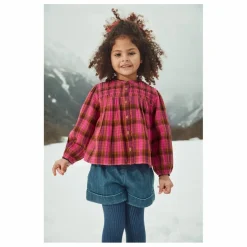 Louise Misha Blouse Jallyli Coton Bio | Rose fuschia Sale