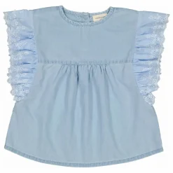 Outlet Louis Louise Blouse Jasmin Denim | Bleu