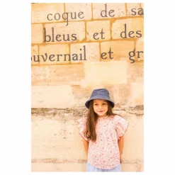 Louis Louise Blouse Jasmin Fleurie Lurex | Rose pâle Clearance