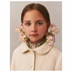 Hot Bonpoint Blouse Jordana Carreaux Coton Bio | Bleu