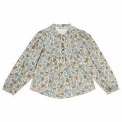 New the new society Blouse Lola Coton Bio | Ecru
