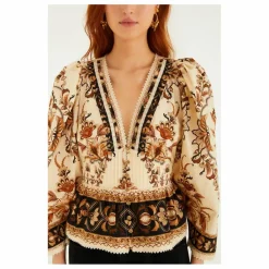 Femme Farm Rio Blouses, Chemises|Blouse Majestic Garden |